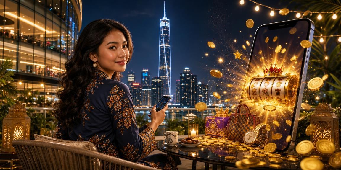 Pengguna bermain kasino mudah alih di Kuala Lumpur Malaysia