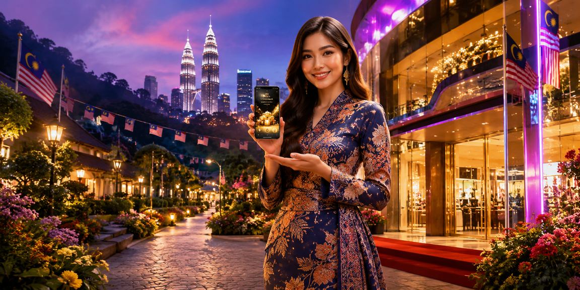 Bonus deposit dengan reka bentuk batik Malaysia