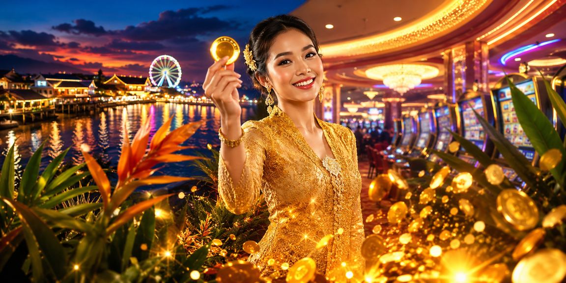 Hiburan kasino Malaysia dengan pakaian tradisional kebaya
