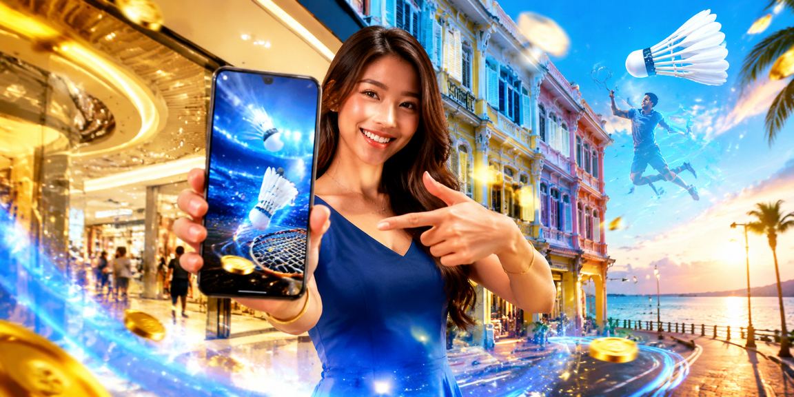 Pengguna Pulau Pinang bermain kasino melalui aplikasi telefon pintar